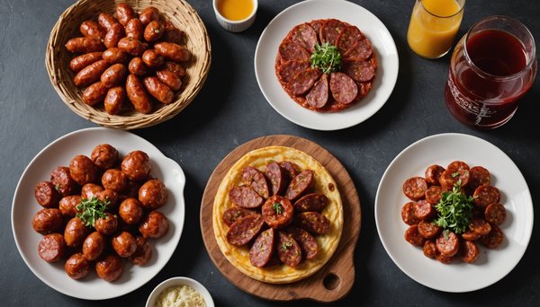 Explore the rich flavors of french chorizo at epicerie corner